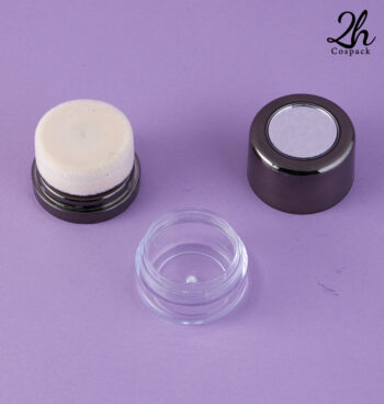 ตลับแป้งฝุ่นทรงกลม