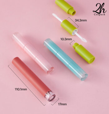 แท่งลิปจุ่ม 2 หัว ลิปกลอส 0581