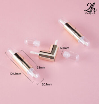 แท่งลิปจุ่ม 2 หัว ลิปกลอส 0612