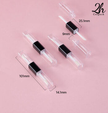 แท่งลิปจุ่ม 2 หัว ลิปกลอส 0636