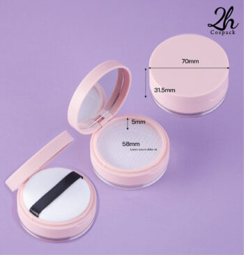 ตลับแป้งฝุ่นทรงกลม 102