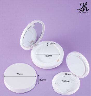 ตลับแป้งทรงกลม 146