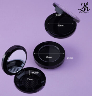 ตลับแป้งทรงกลม 151